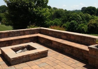 Patio Outdoor Fire Pit Brick Outdoor Stonework