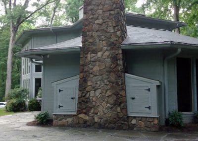 Custom Outdoor Stonework Walkway