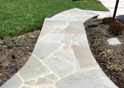 Custom Outdoor Stonework Walkway