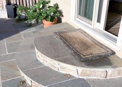 Custom Outdoor Stonework Walkway