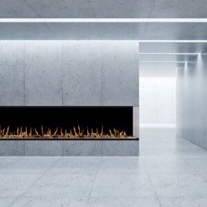 Flare - Large Right Corner *Premium gas fireplace $$$
