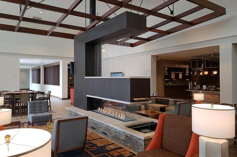 Flare - Frameless Commercial *Premium gas fireplace $$$