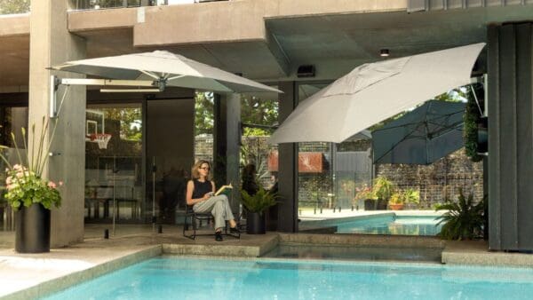Shadowspec - Retreat™ - The Wall-Mounted Umbrella