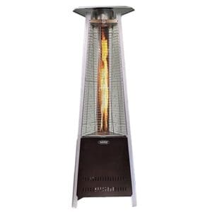Sunheat - Original SUNHEAT 3/4 Triangle Patio Heater - Golden Hammered